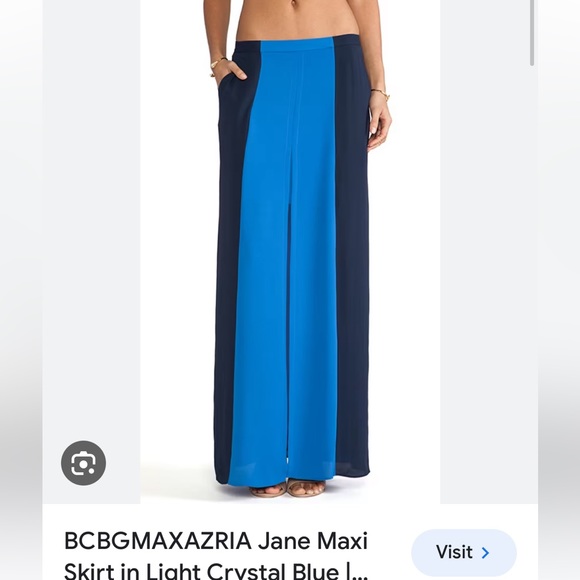 BCBG Jane color block maxi skirt - Picture 2 of 2